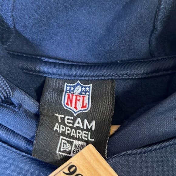 New Era‎ Men's New England Patriots Combine Offside Navy Hoodie - Men Medium NWT - Picture 8 of 8